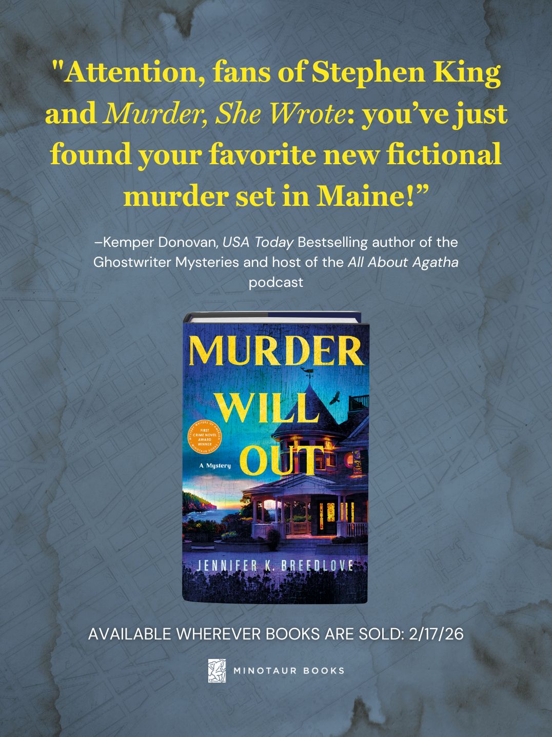 Murder Will Out: A Mystery