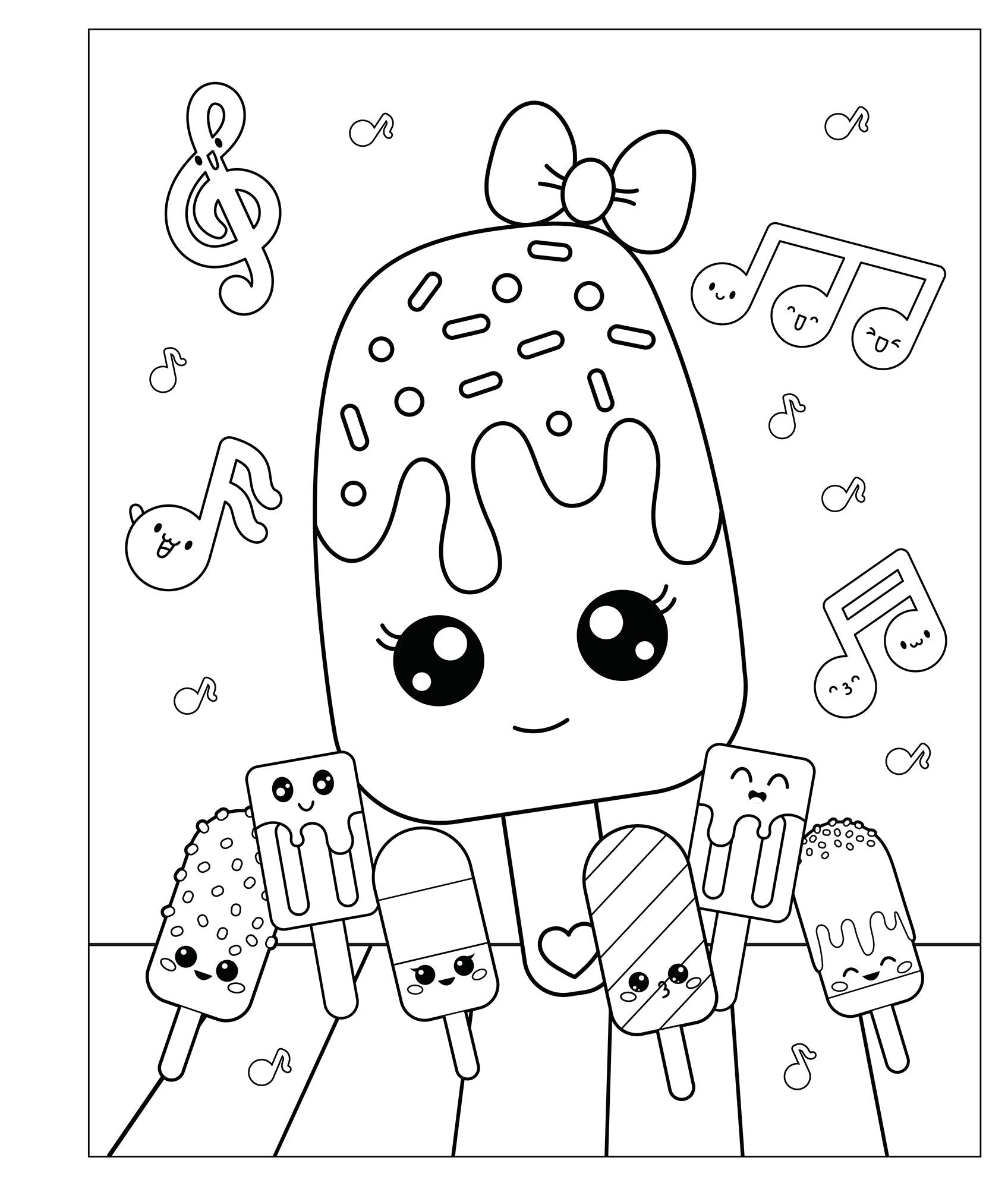 Mangatopia: Puppies and Popsicles: A Playfully Sweet Coloring Book of Anime and Manga