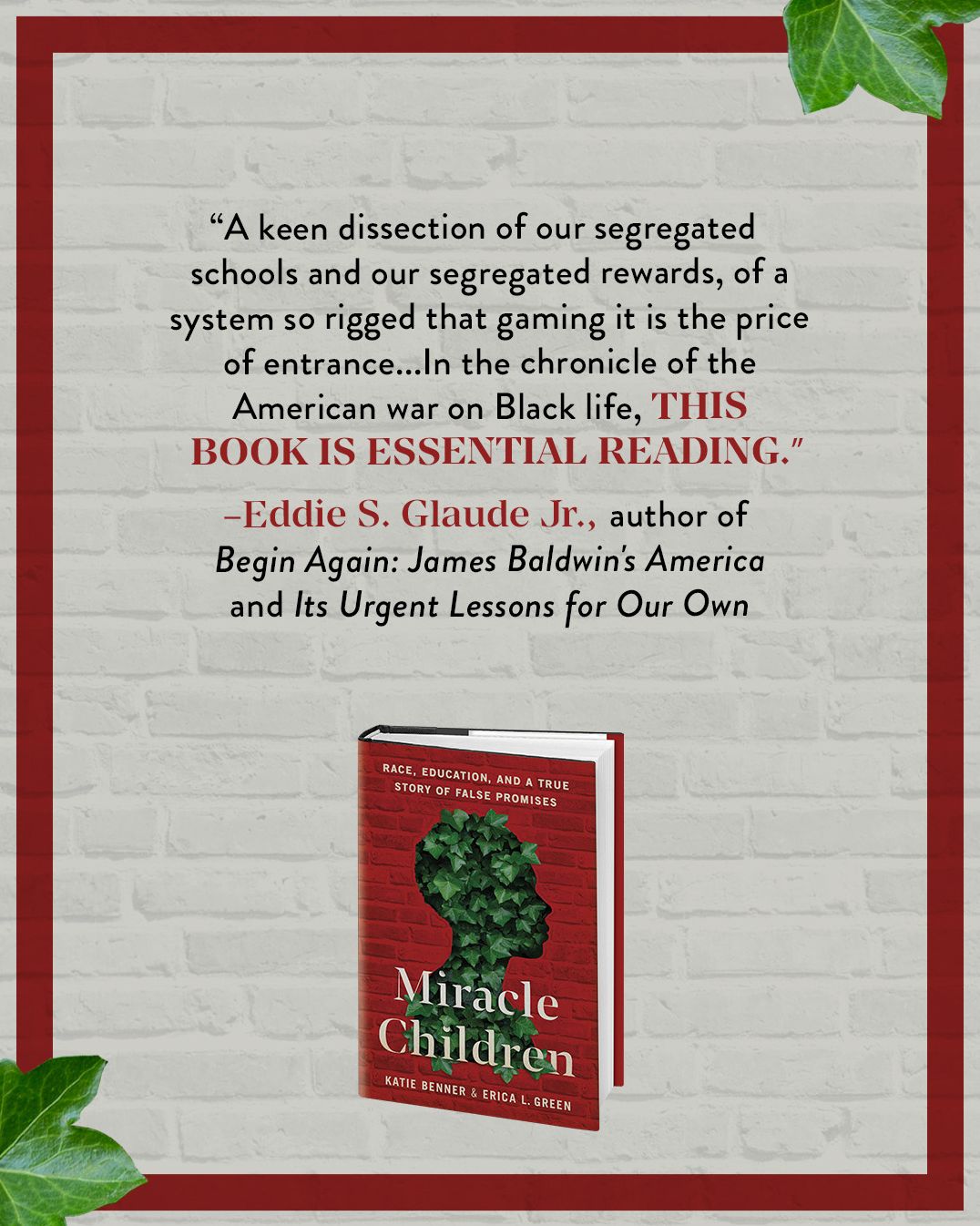 Miracle Children: Race, Education, and a True Story of False Promises