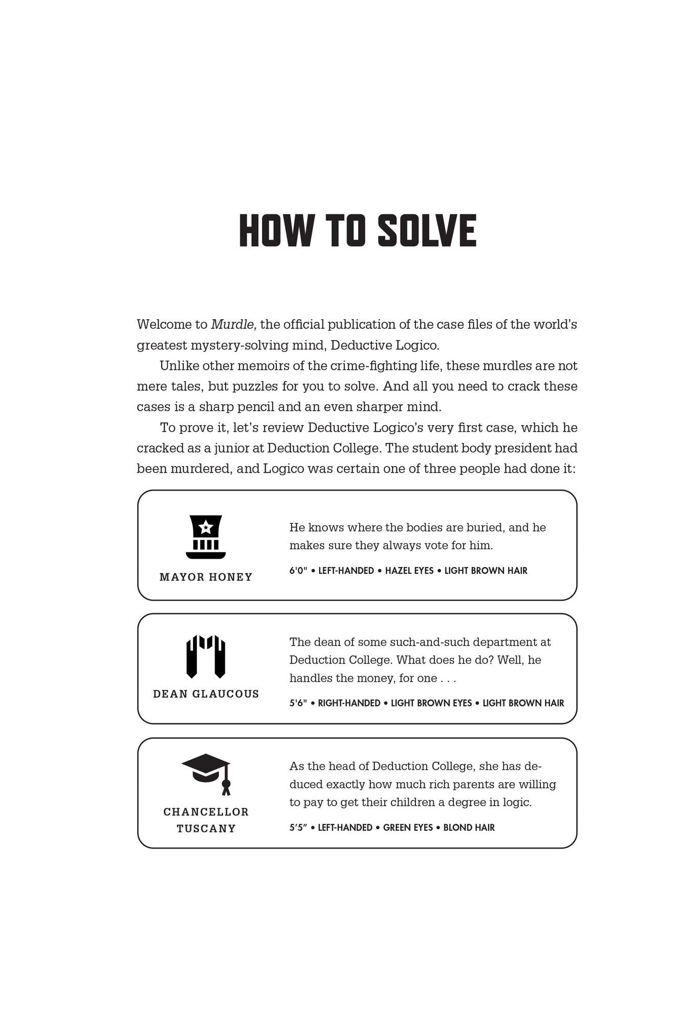 Murdle: Volume 3: 100 Elementary to Impossible Mysteries to Solve Using Logic, Skill, and the Power of Deduction