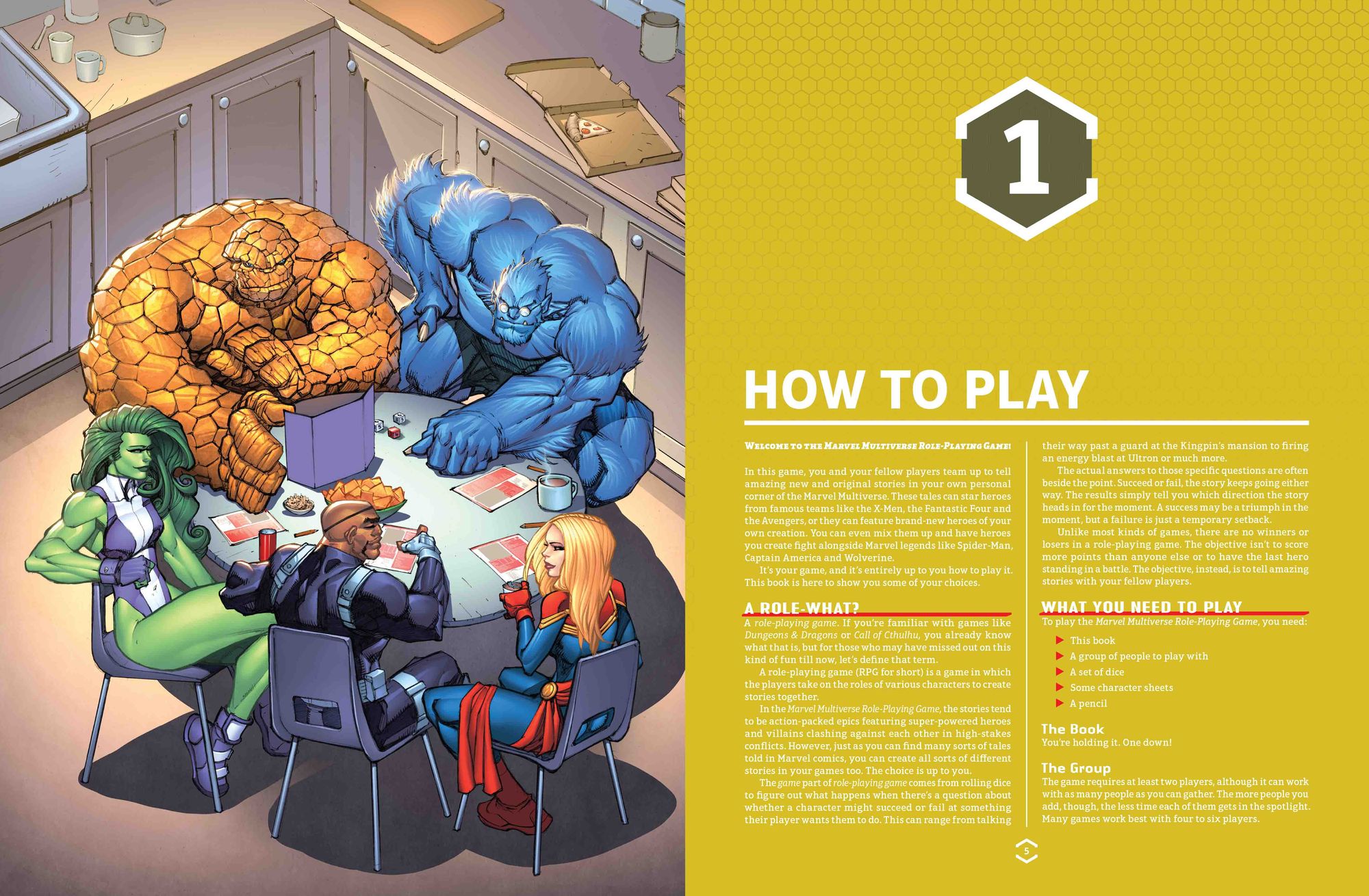 Marvel Multiverse Role-Playing Game: Core Rulebook