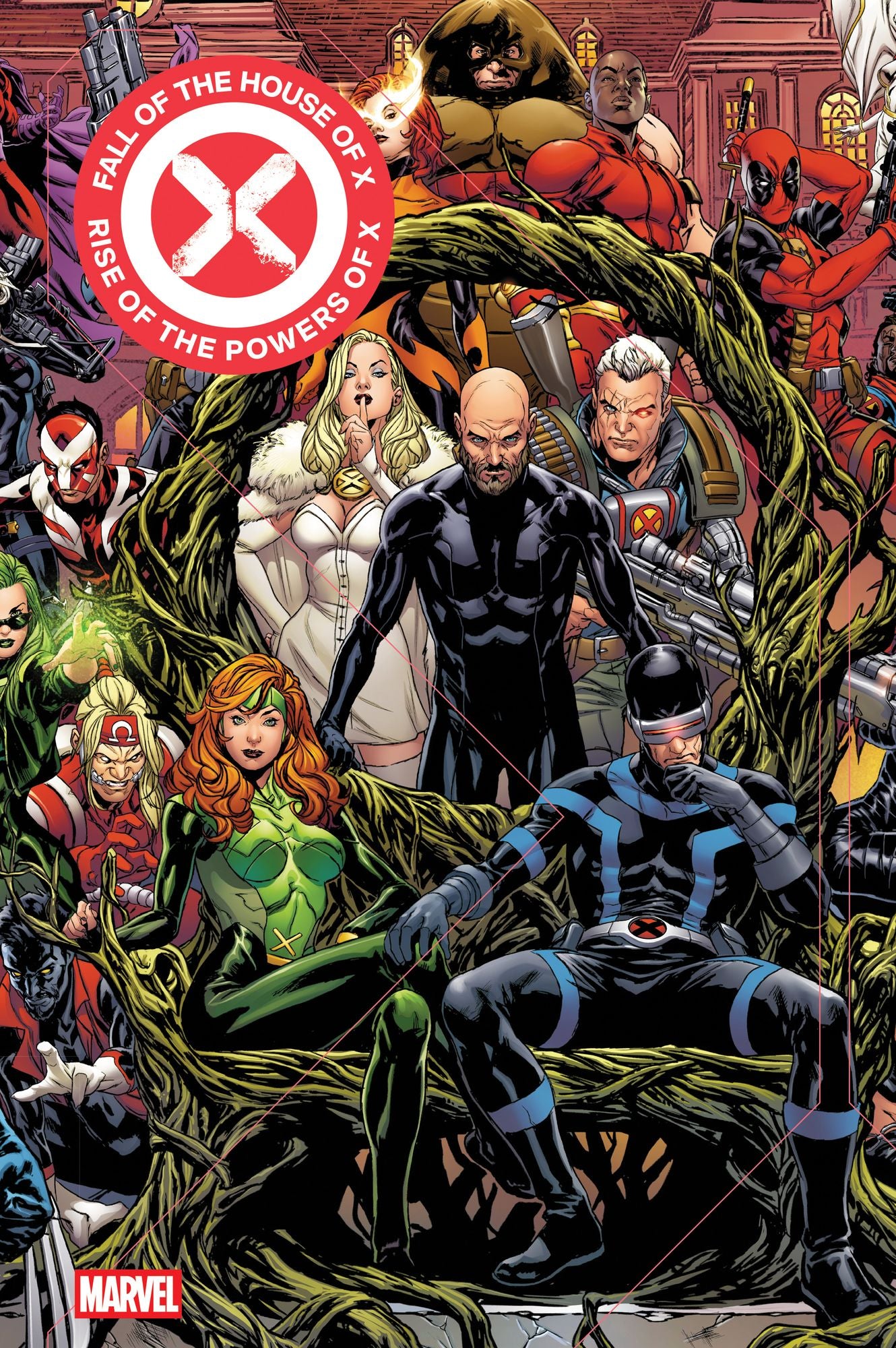 Fall Of The House Of X/Rise Of The Powers Of X Omnibus Mark Brooks Cover