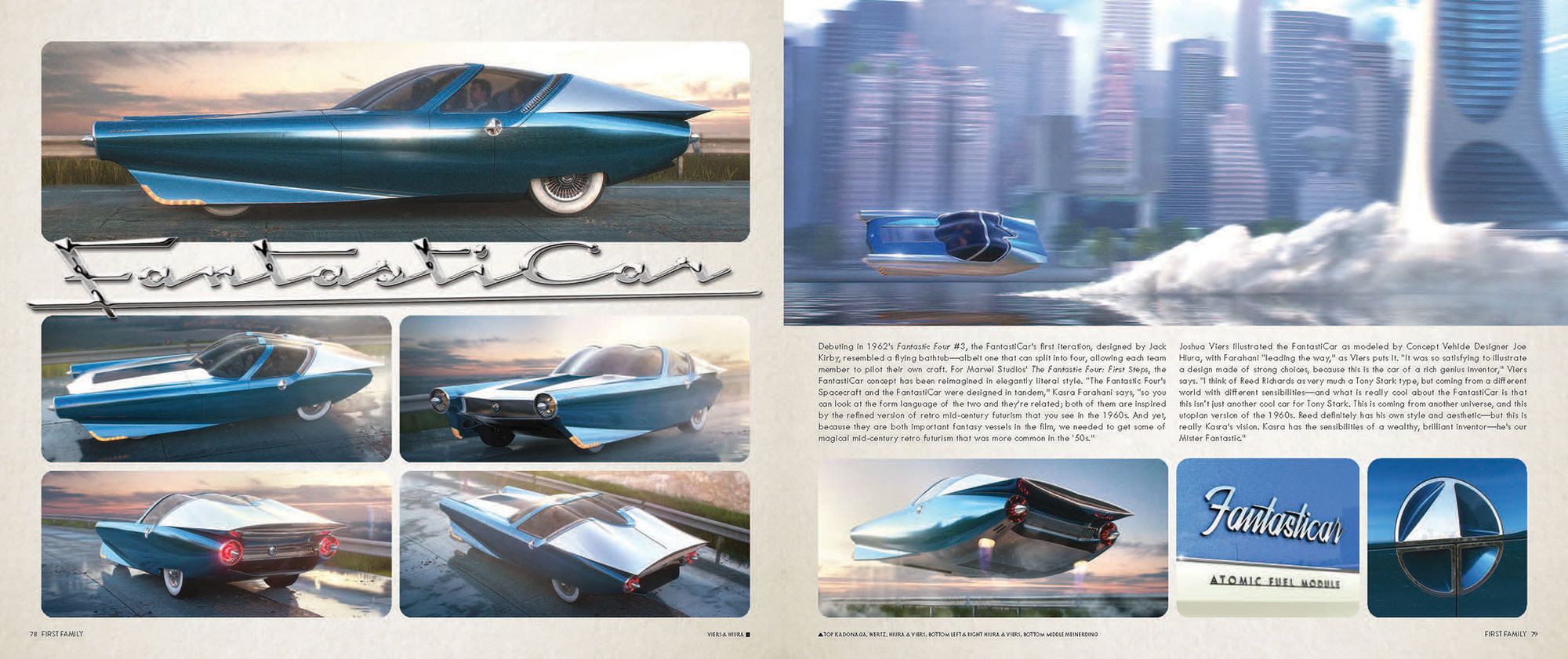 Marvel Studios' The Fantastic Four: First Steps - The Art Of The Movie Deluxe Edition Slipcase