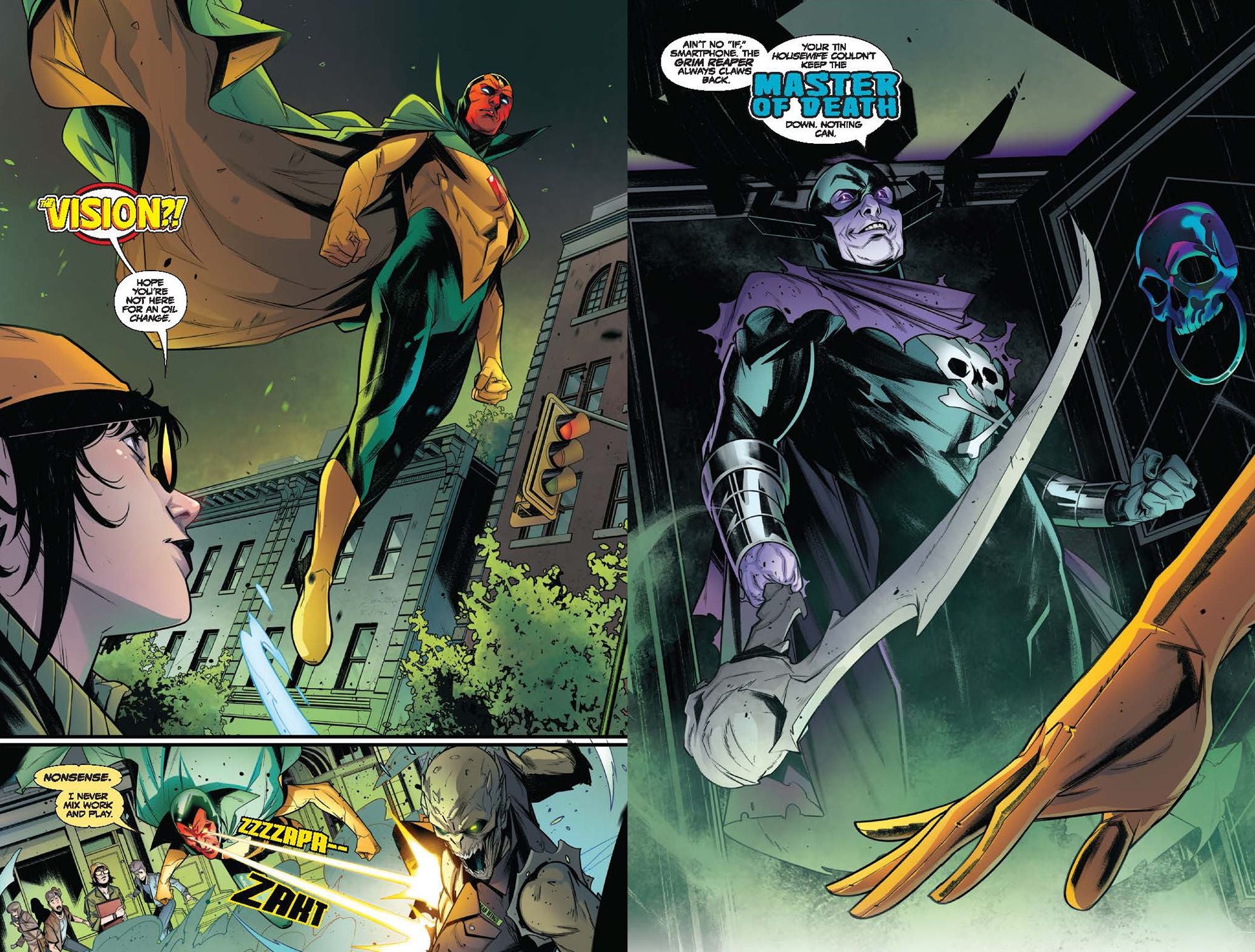 The Vision & The Scarlet Witch: Fear The Reaper
