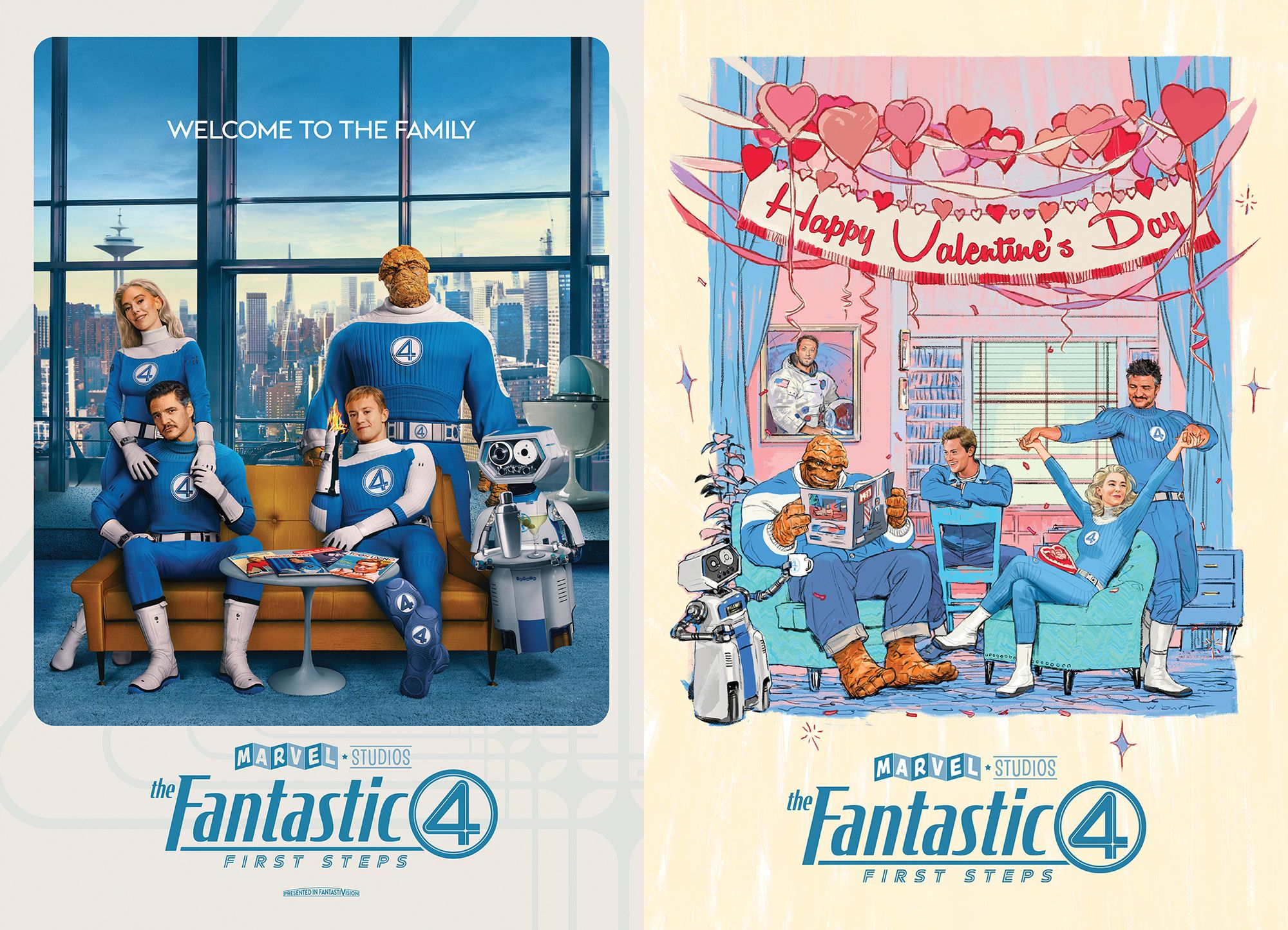 Marvel Studios' The Fantastic Four: First Steps Poster Book