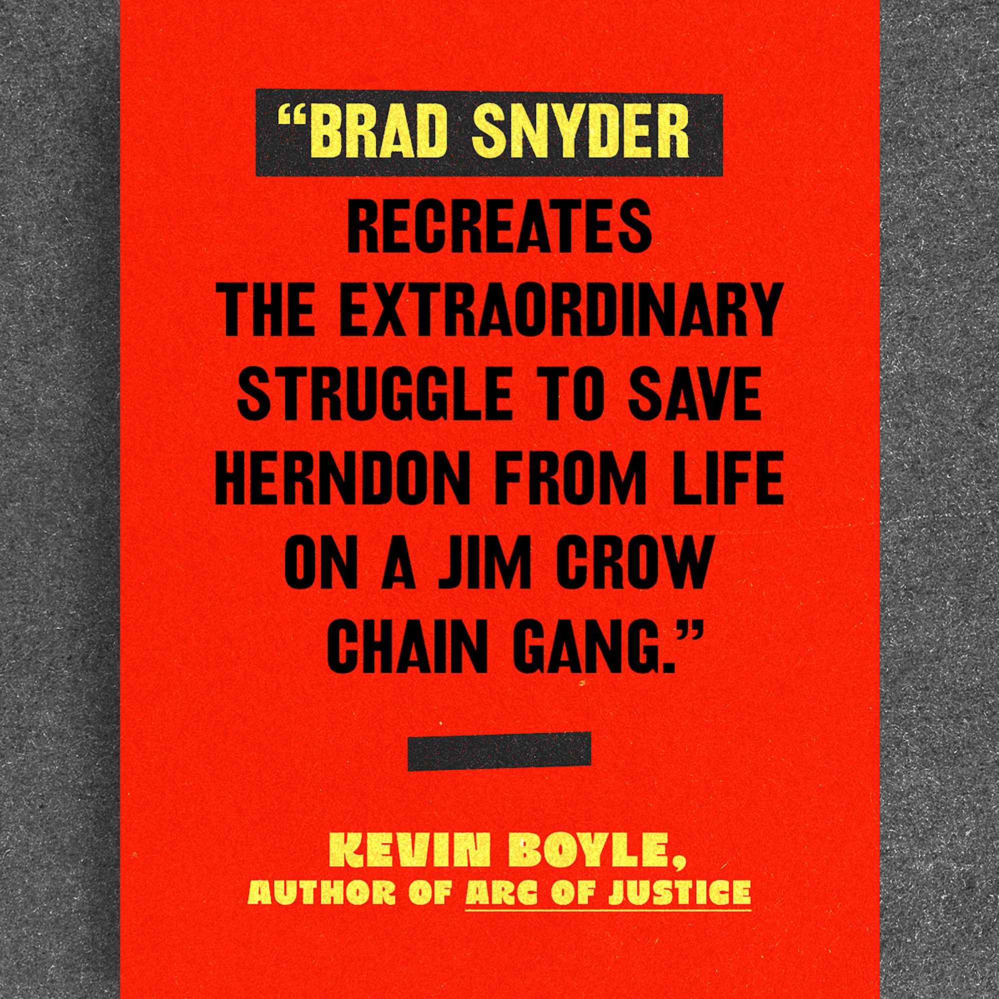 You Can't Kill a Man Because of the Books He Reads: Angelo Herndon's Fight for Free Speech