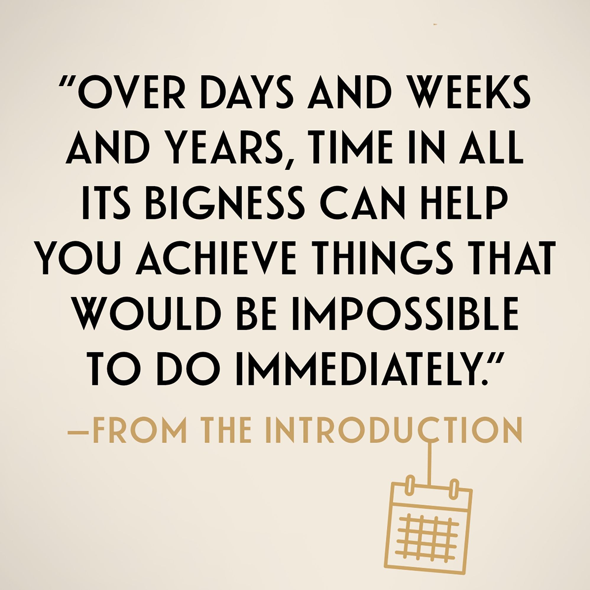 Big Time: A Simple Path to Time Abundance