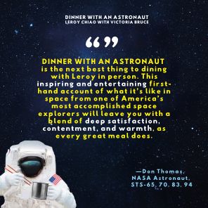 Dinner with an Astronaut: Serving Space Stories: Past, Present and Future