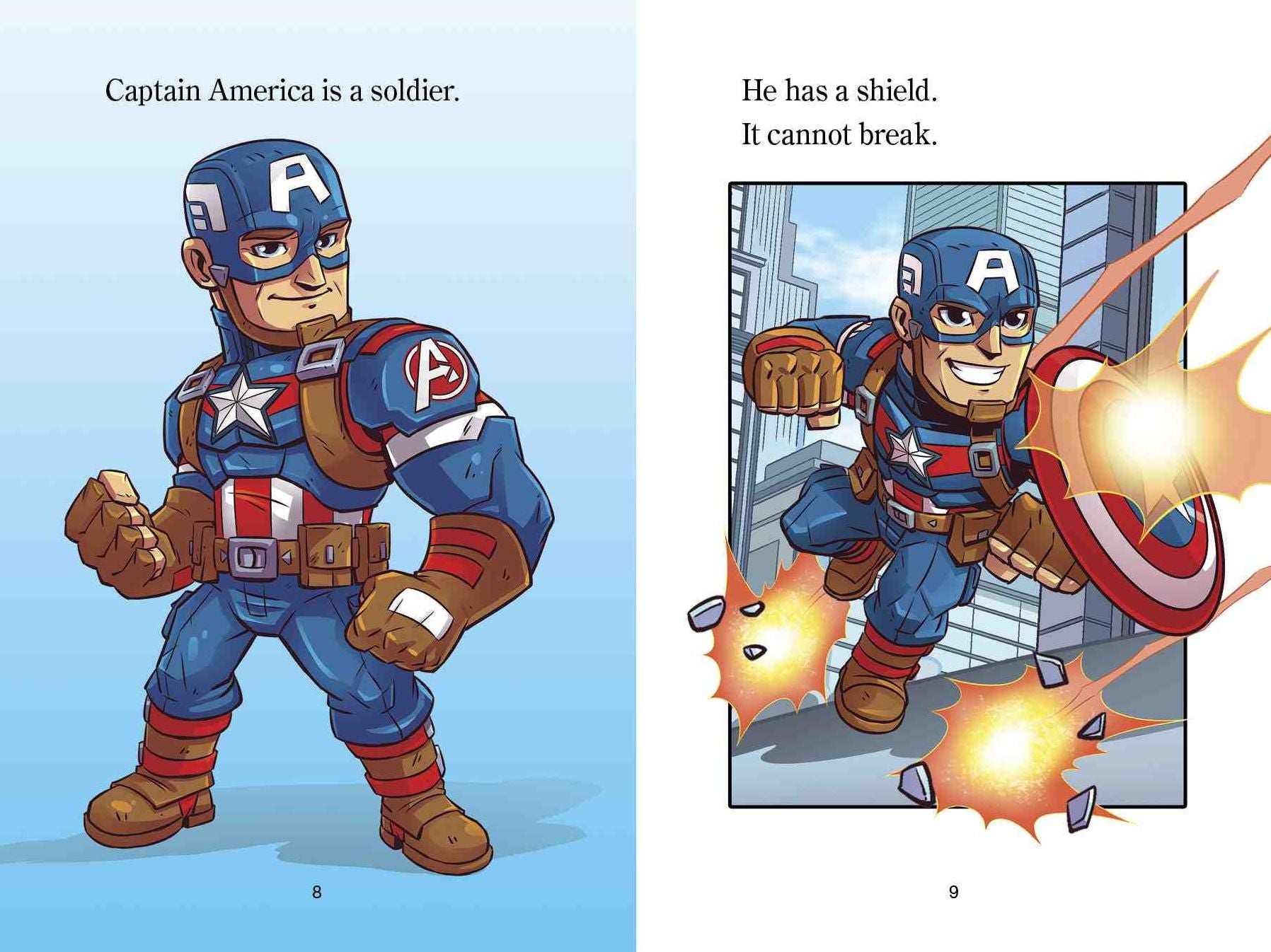 Marvel Super Hero Adventures: These are the Avengers (World of Reading: Level 1)