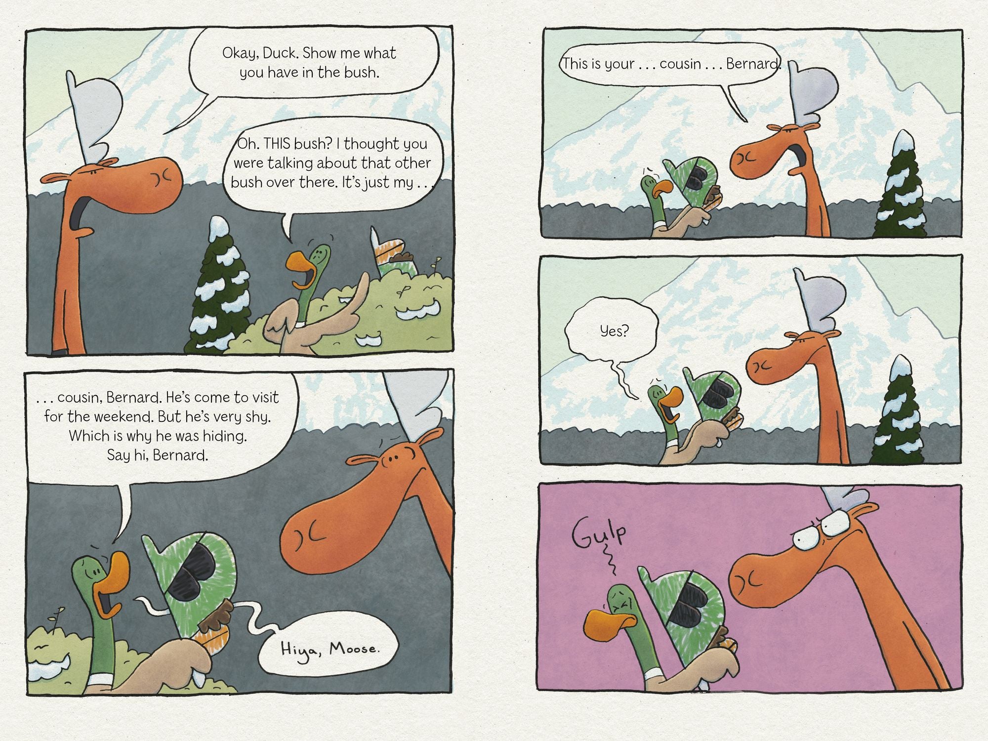 Duck and Moose: Moose's Bad Hair Day!