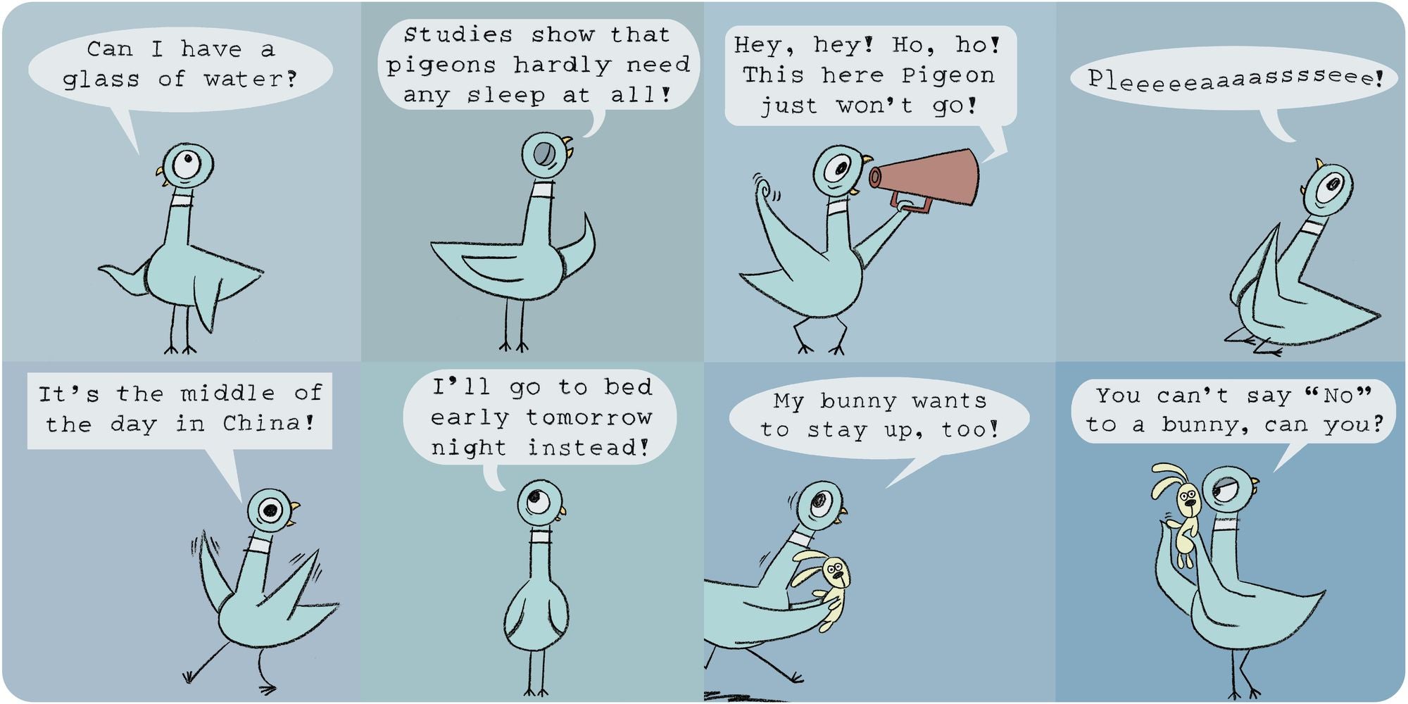 Don't Let the Pigeon Stay Up Late! (Board Book)