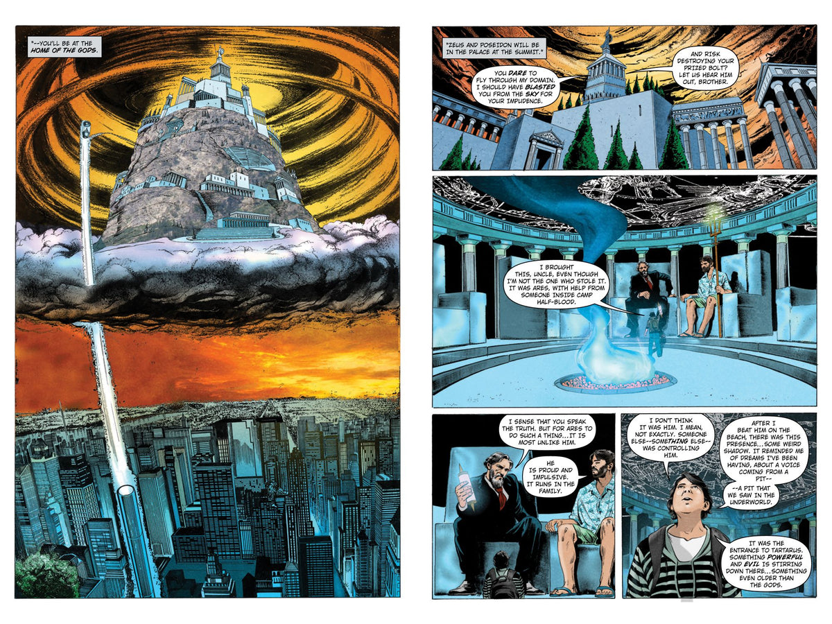 Percy Jackson 3-Book Graphic Novel Collection