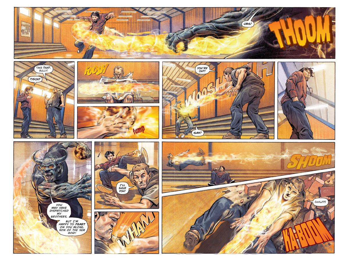 Percy Jackson 3-Book Graphic Novel Collection