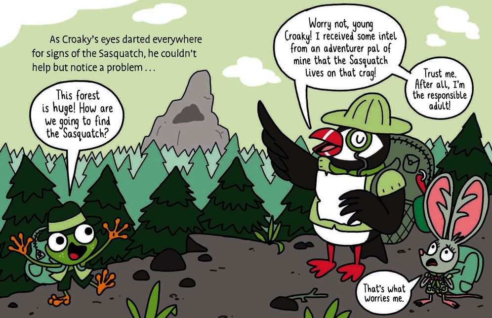 Croaky: Search for the Sasquatch