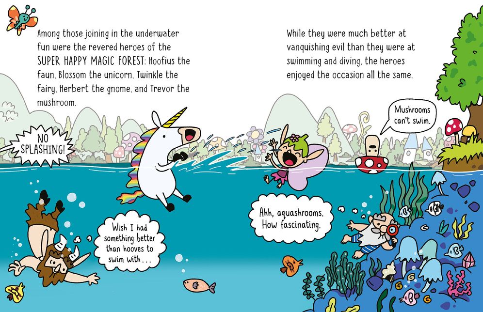 Super Happy Magic Forest and the Deep Trouble