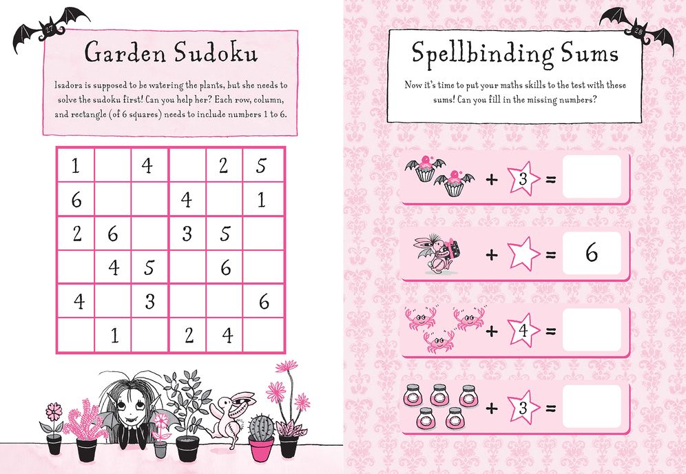 Isadora Moon: The Winter Sparkle Activity Book
