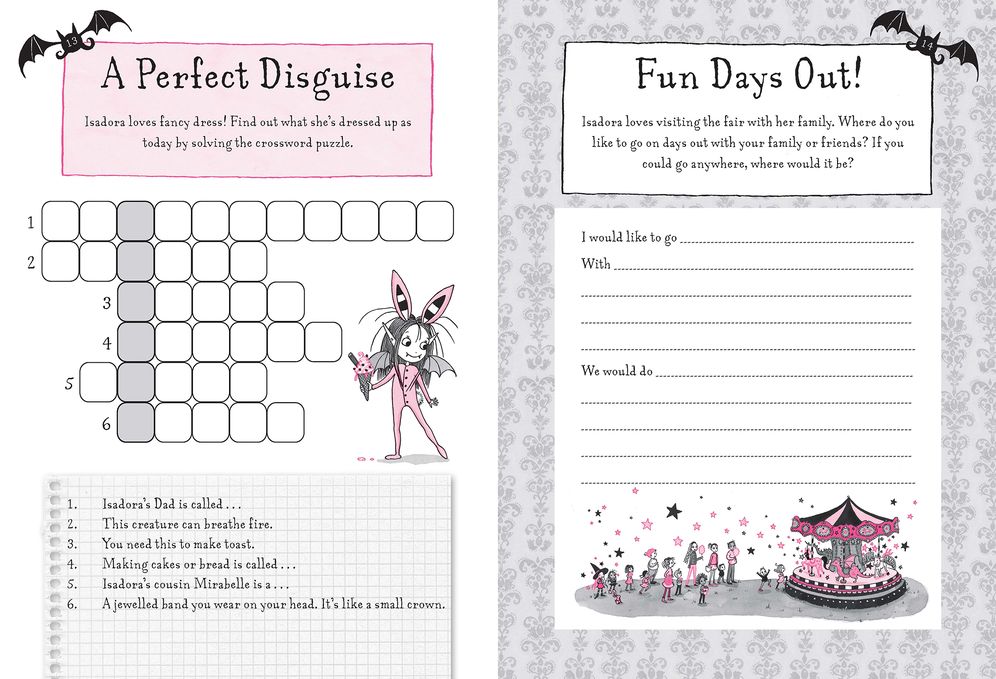 Isadora Moon: The Winter Sparkle Activity Book