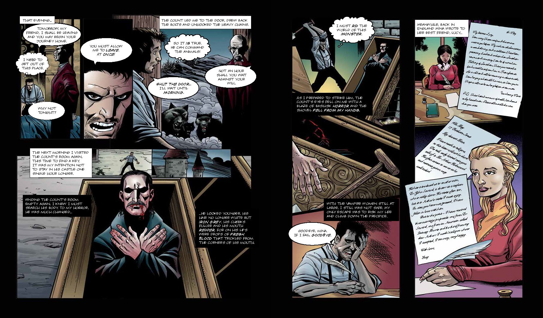 Amazing Horror Stories: Three Graphic Novels in One: Dracula, Frankenstein, and the Hound of the Baskervilles