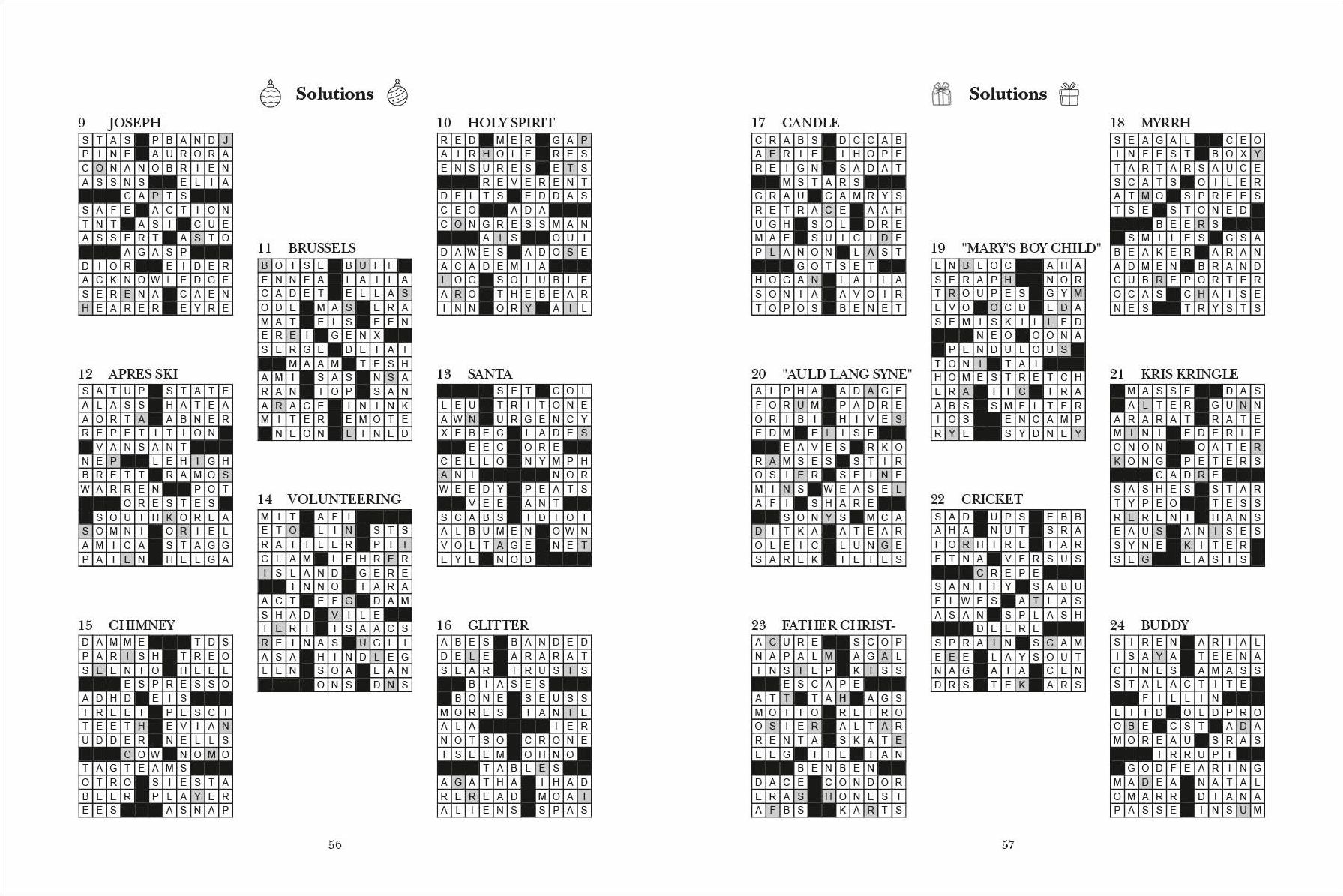 Crosswords: The Christmas Collection