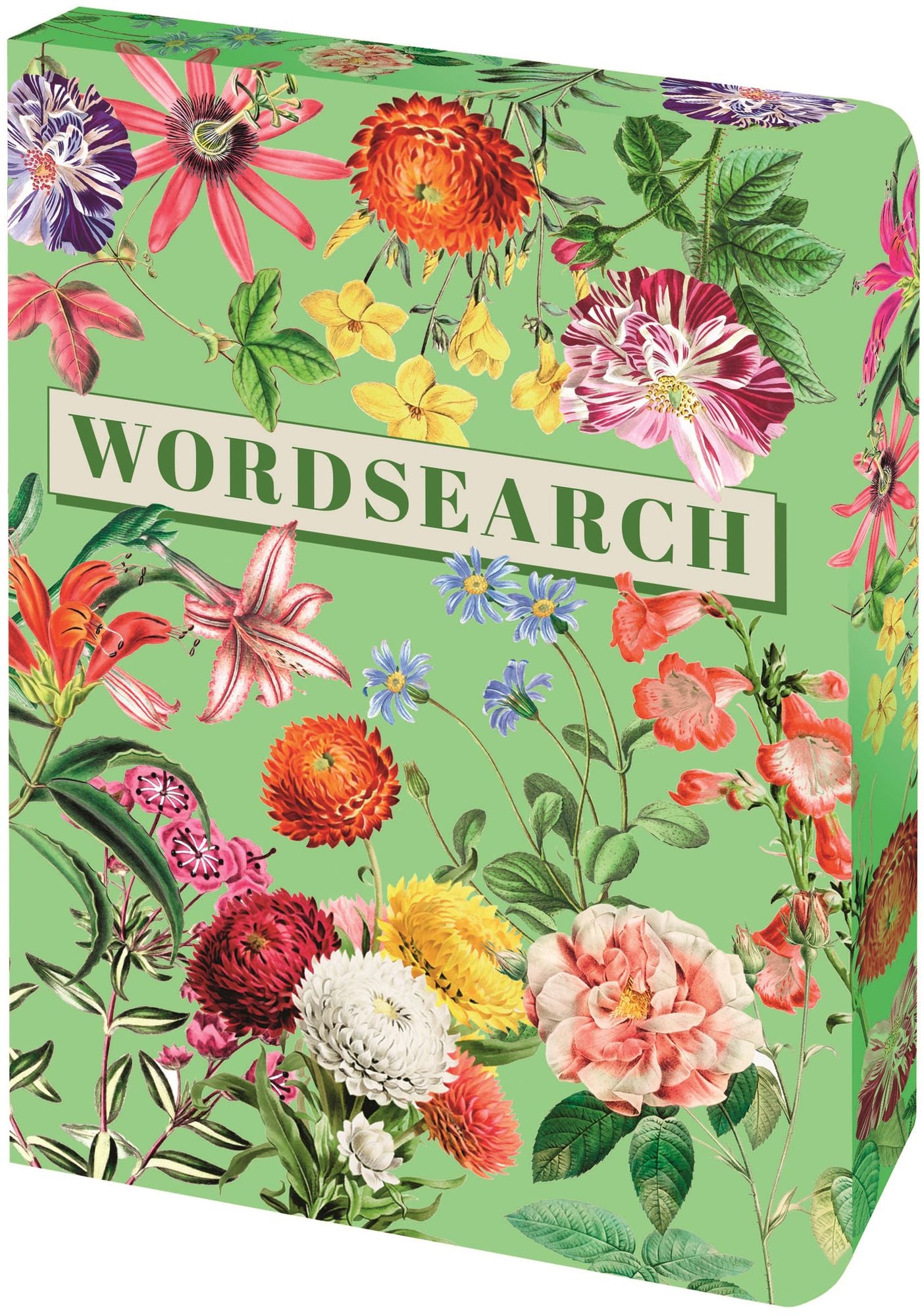 Printed Edge Wordsearch Flowers