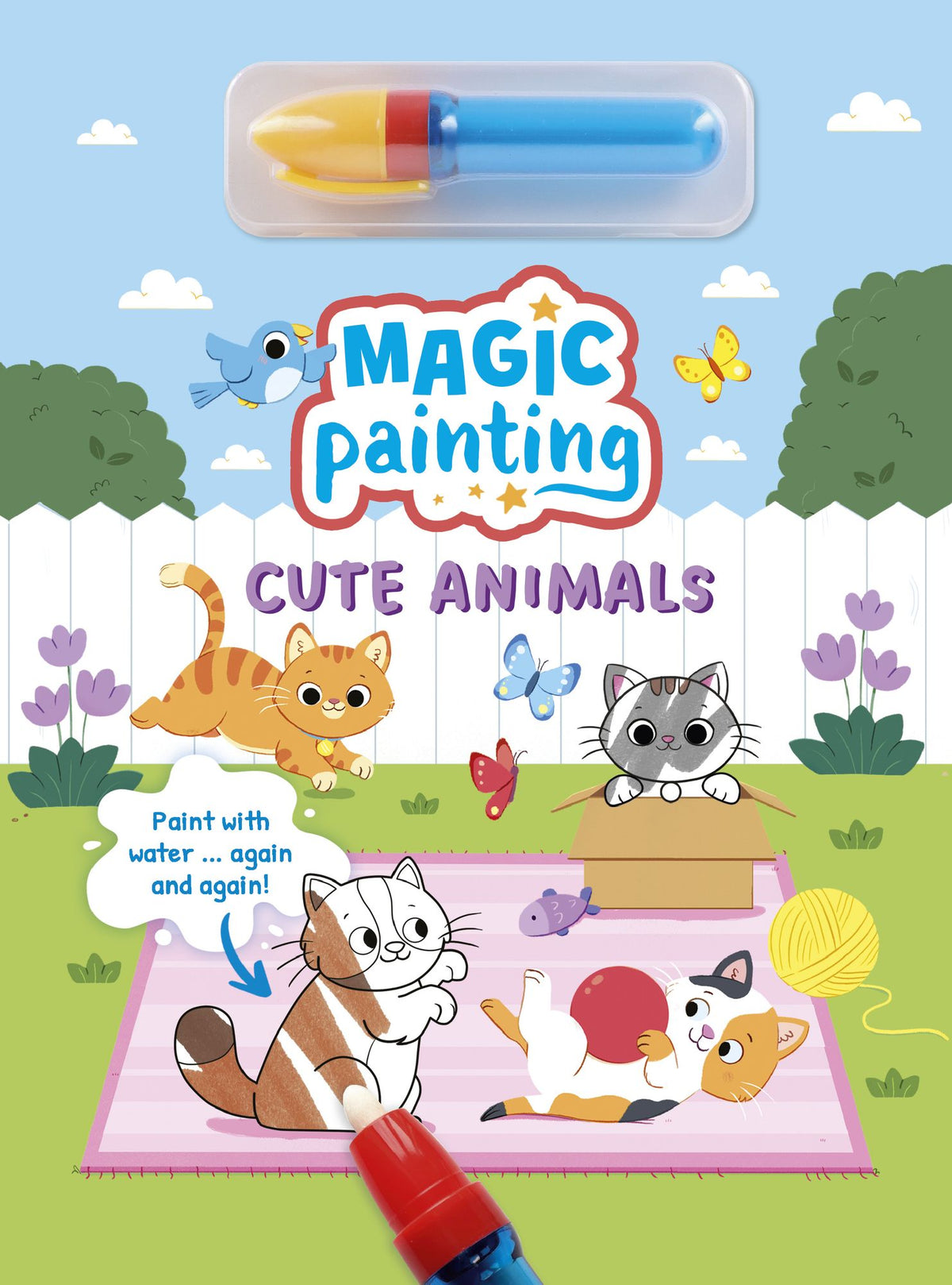 Magic Painting: Cute Animals: Paint with Water ¿ Again and Again!