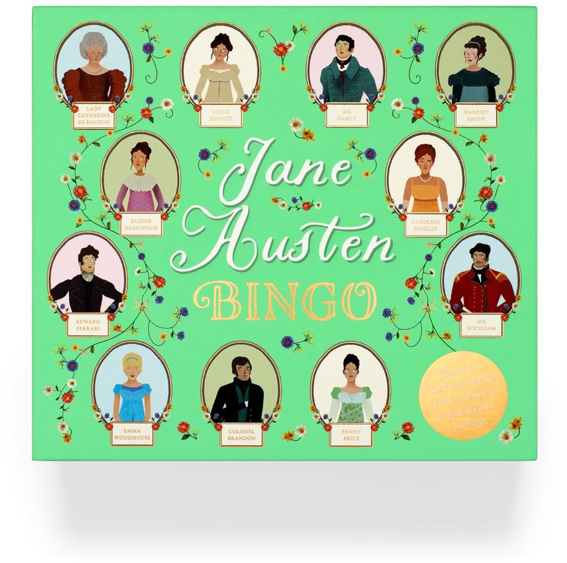 Jane Austen Bingo