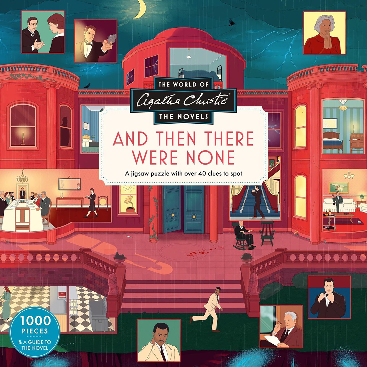 The World of Agatha Christie: And Then There Were None A 1000-piece jigsaw puzzle: Illustrated by Ruby Ash