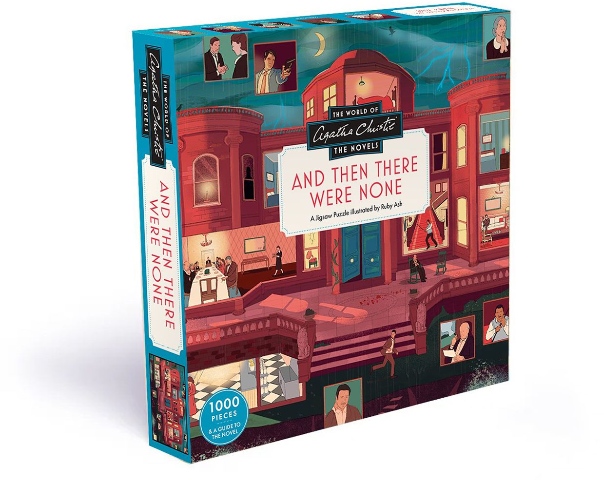 The World of Agatha Christie: And Then There Were None A 1000-piece jigsaw puzzle: Illustrated by Ruby Ash