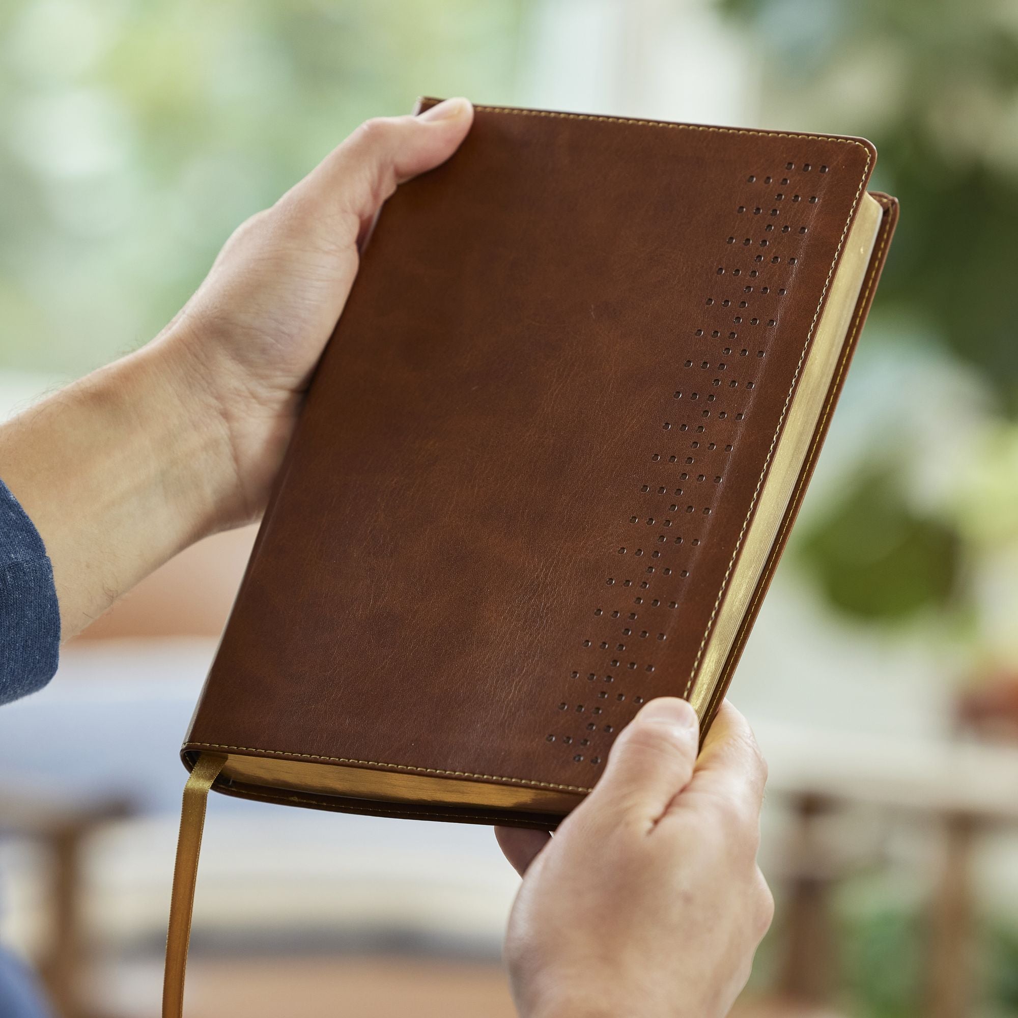 Student Study Bible: A Guide to Knowing and Living God's Word (NKJV, Brown Leathersoft, Red Letter, Comfort Print)