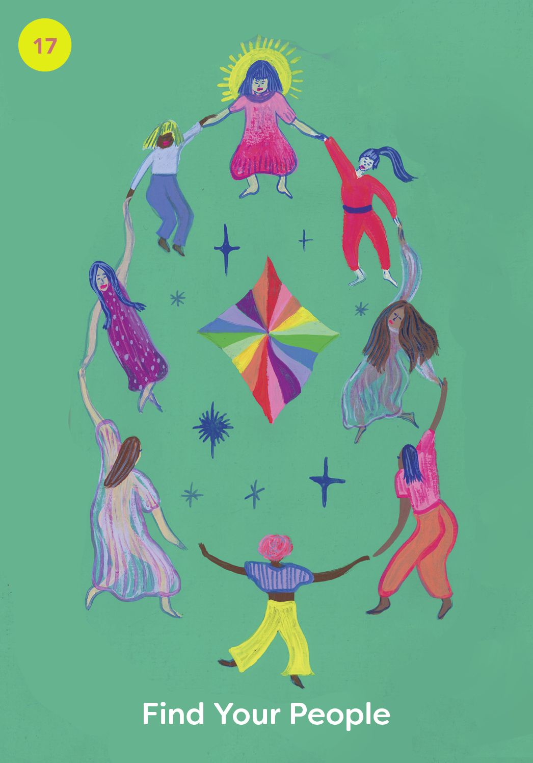 Trust Your Vibes Oracle Cards: A 50-Card Deck with Guidebook