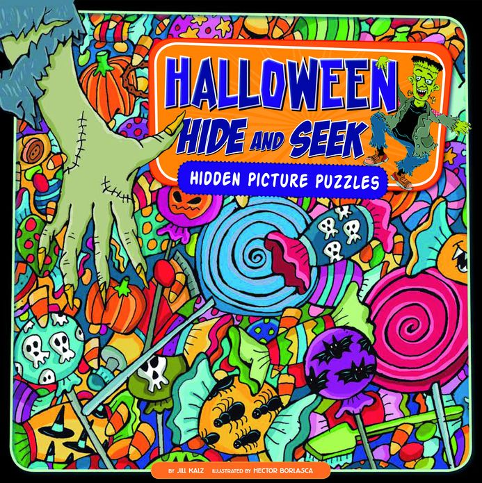 Halloween Hide and Seek: Hidden Picture Puzzles