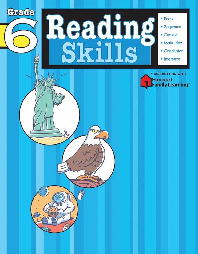 Reading Skills, Grade 6 (Flash Kids Reading Skills Series)