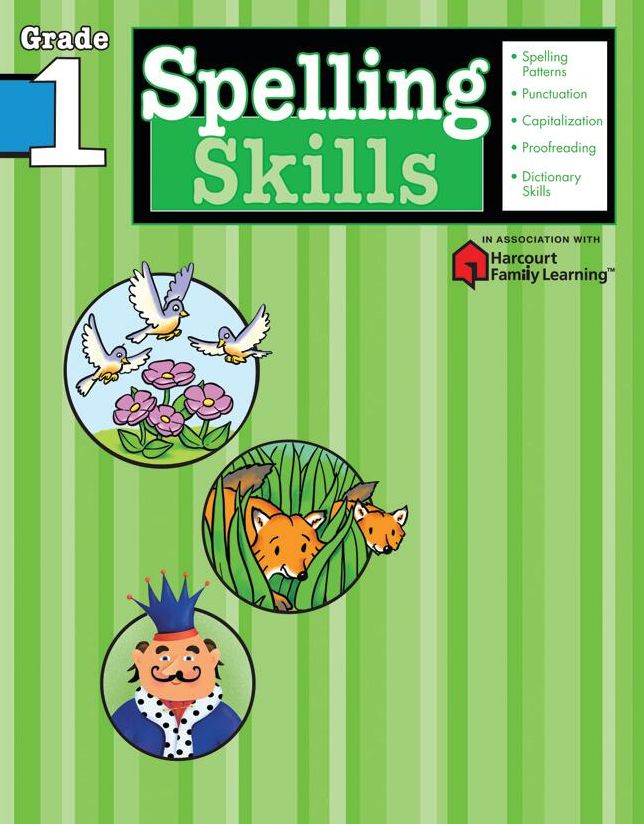 Spelling Skills, Grade 1 (Flash Kids Spelling Skills Series)