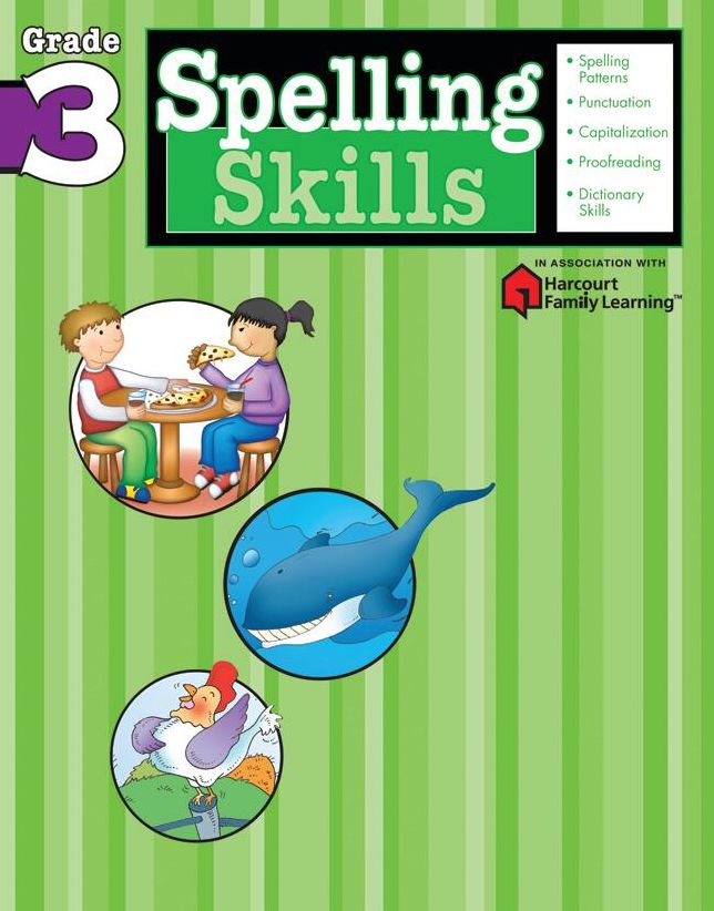 Spelling Skills, Grade 3 (Flash Kids Spelling Skills Series)