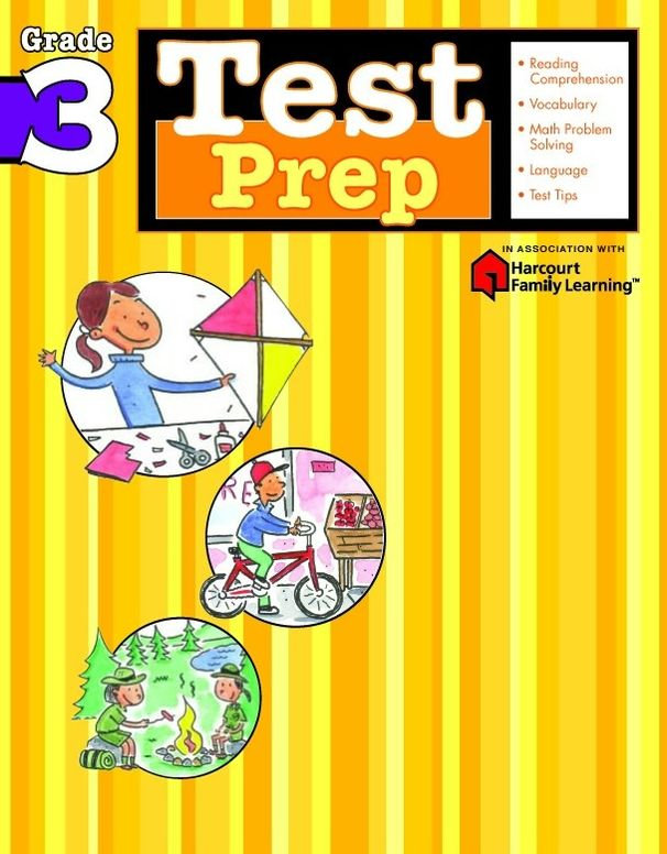 Test Prep: Grade 3 (Flash Kids Test Prep Series)