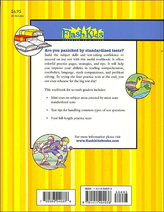 Test Prep: Grade 7 (Flash Kids Test Prep Series)