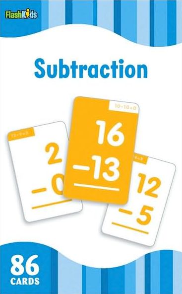 Subtraction (Flash Kids Flash Cards)