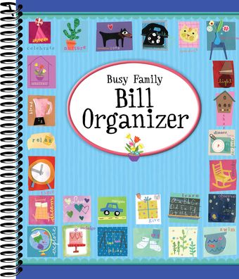 Bill Organizer Busy Family
