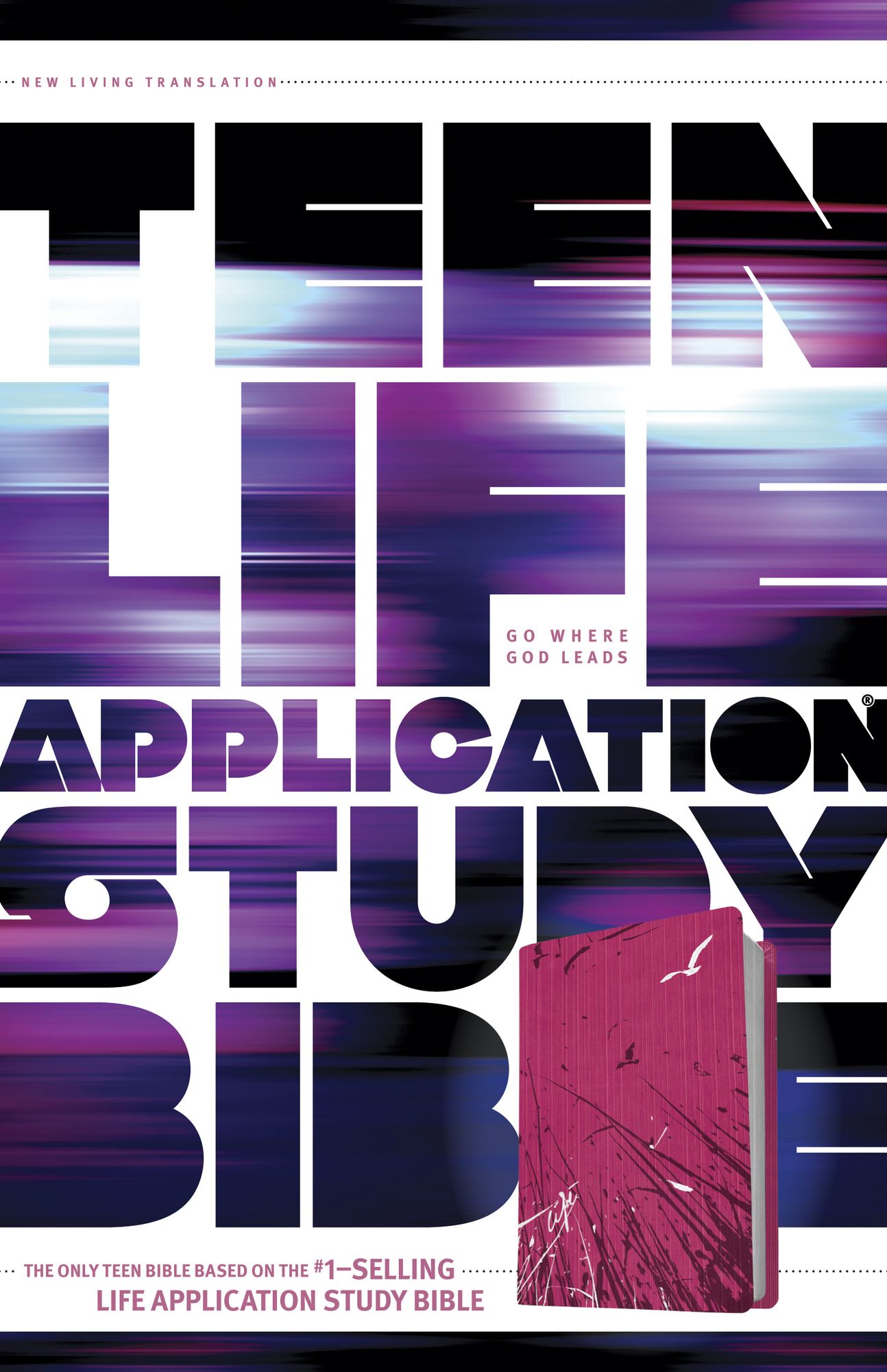 NLT Teen Life Application Study Bible (LeatherLike, Pink)