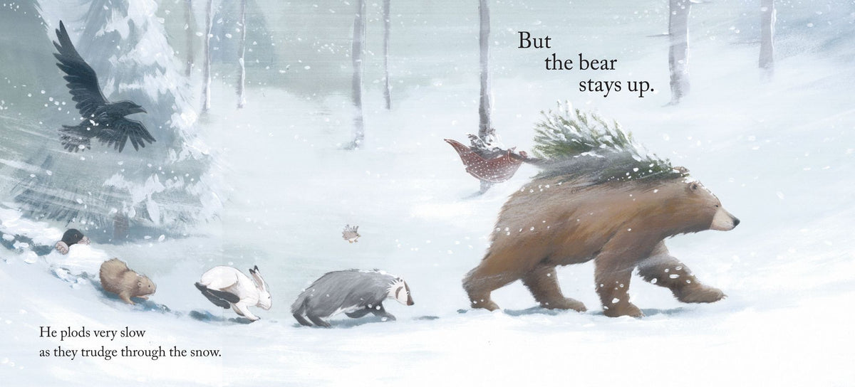 Bear Stays Up for Christmas