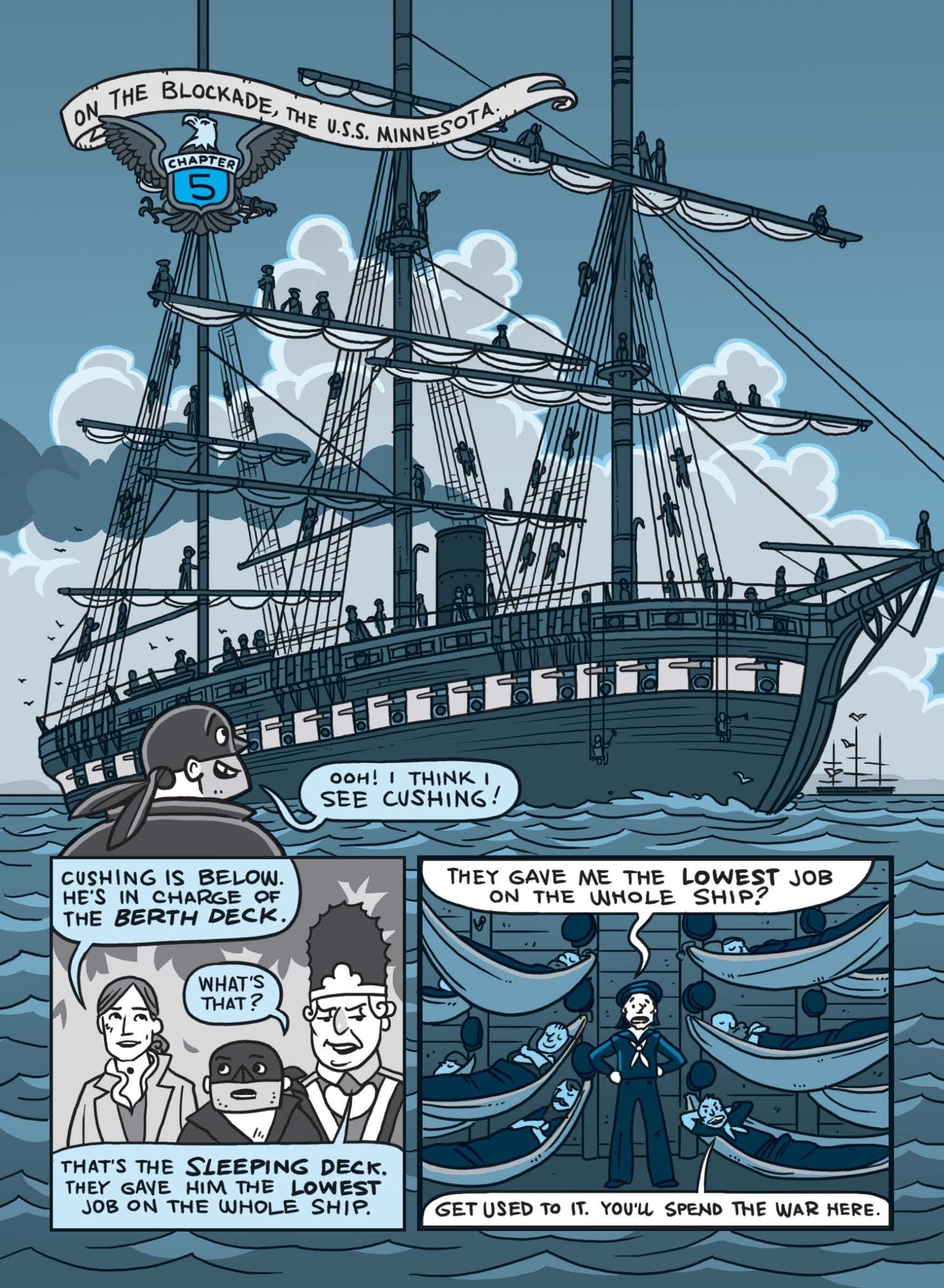 Big Bad Ironclad! (Nathan Hale's Hazardous Tales Series #2)