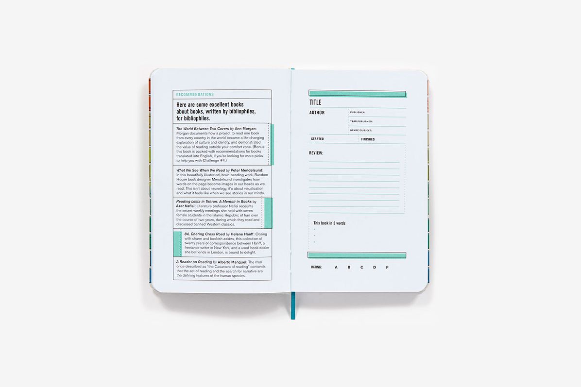 Read Harder: A Reading Log from Book Riot: Track Books, Chart Progress