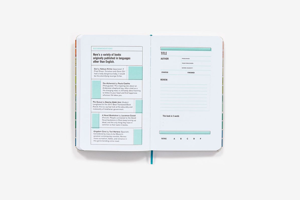 Read Harder: A Reading Log from Book Riot: Track Books, Chart Progress