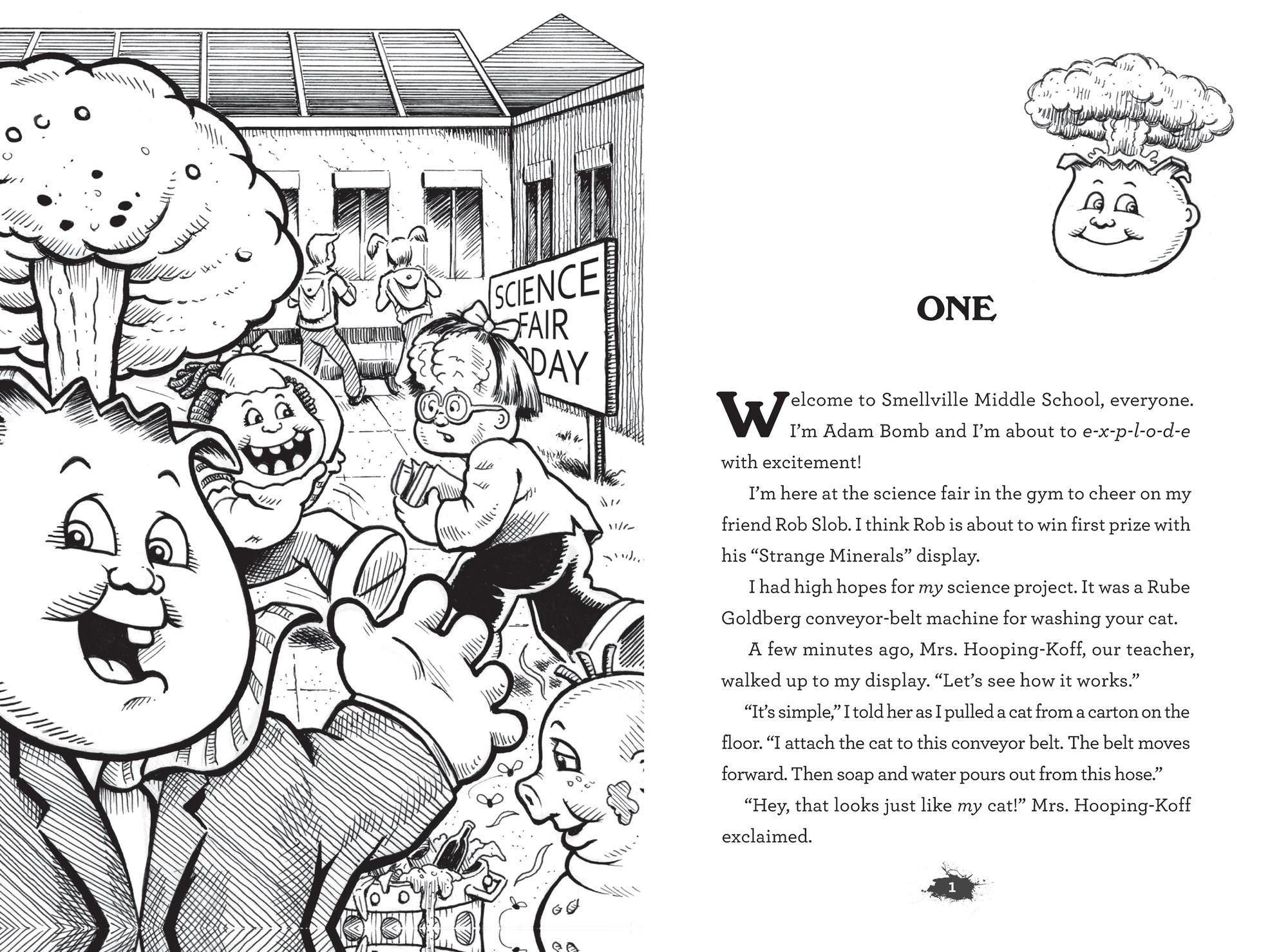 Welcome to Smellville (Garbage Pail Kids Book 1)