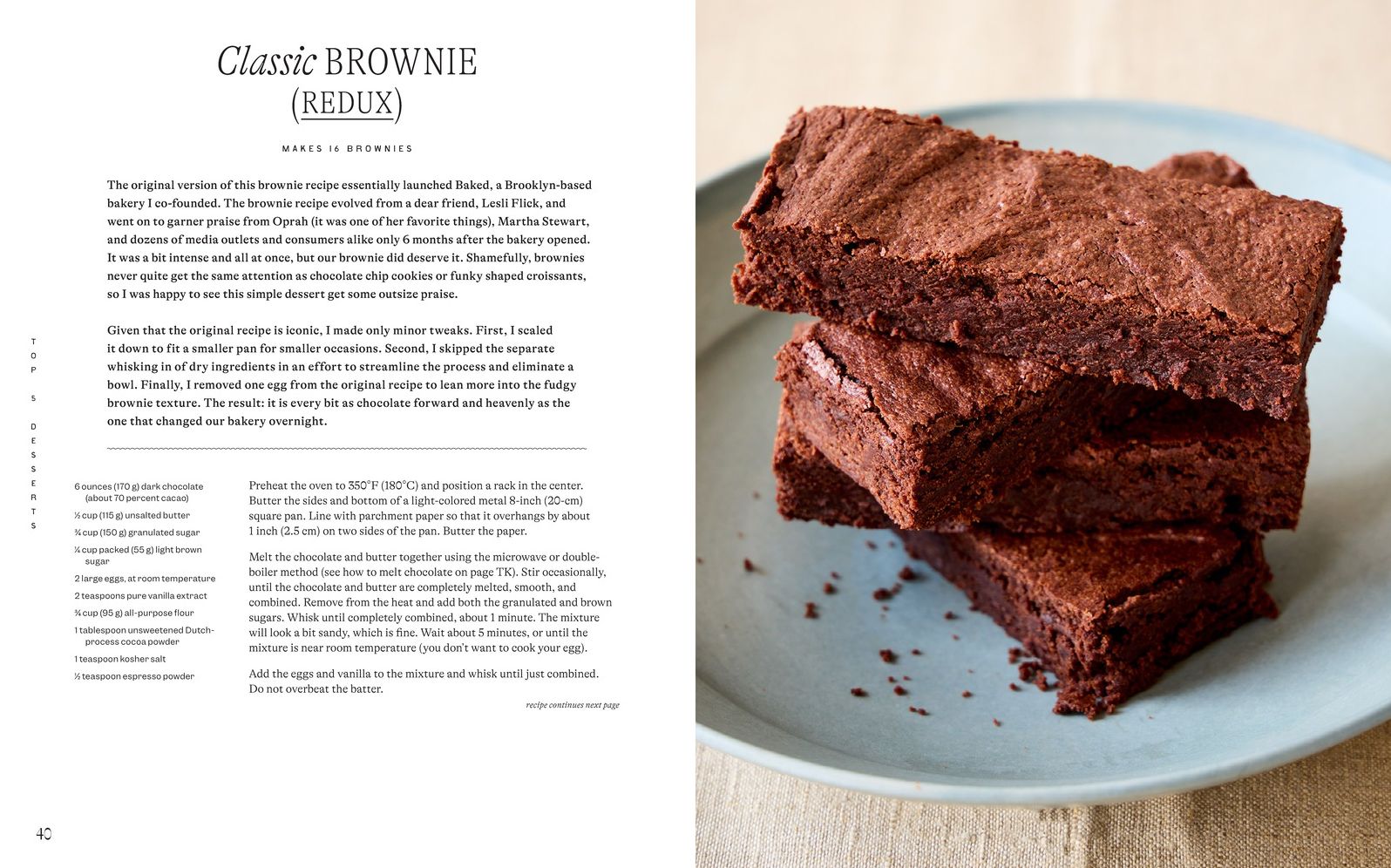 Sure Thing Desserts: Truly Perfect Versions of Everyday Classics