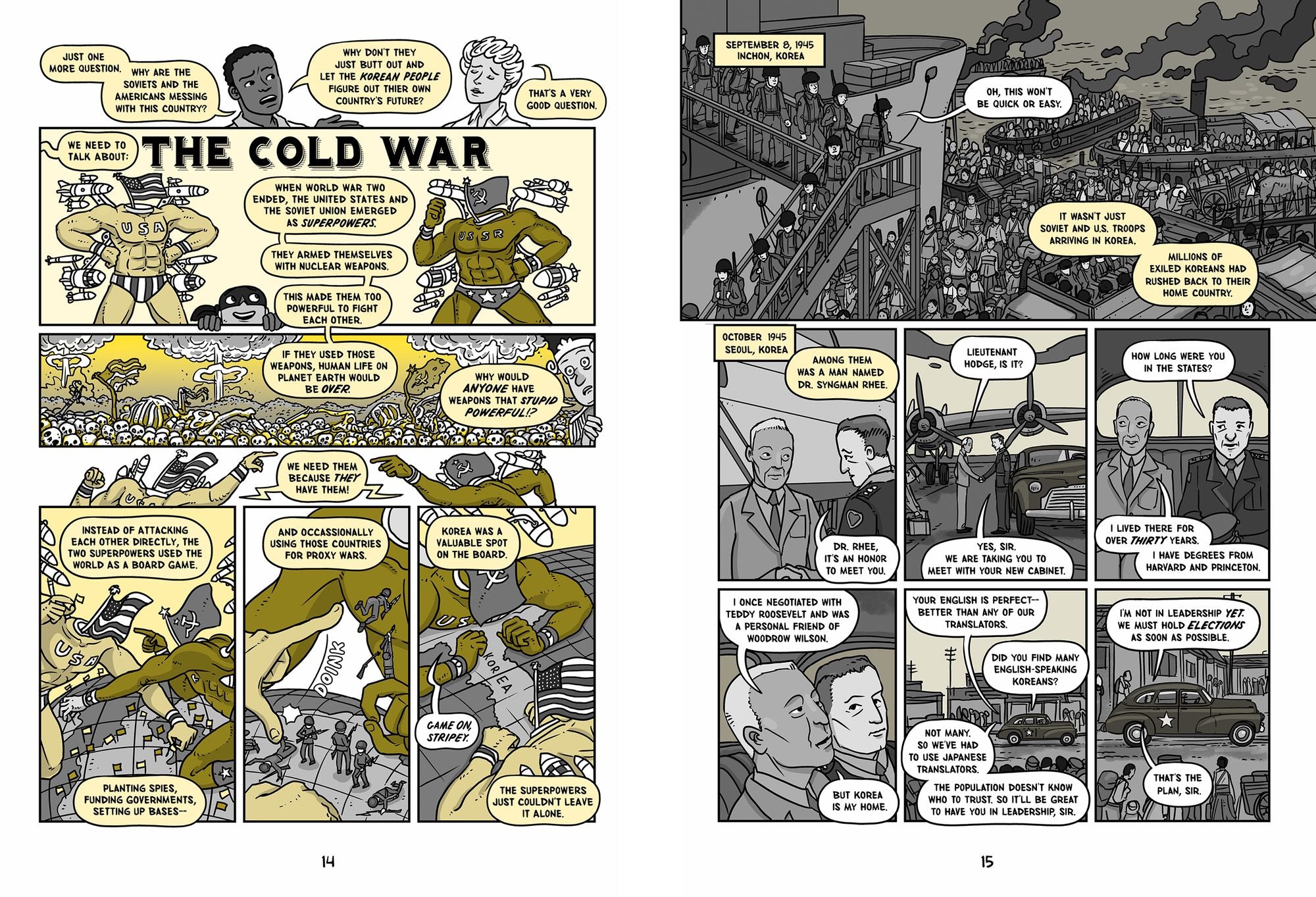Cold War Correspondent (Nathan Hale's Hazardous Tales #11): A Korean War Tale