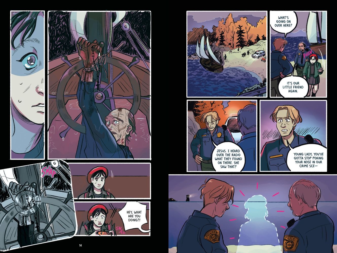 Children of the Night (When Monsters Wake Book 1): A Graphic Novel