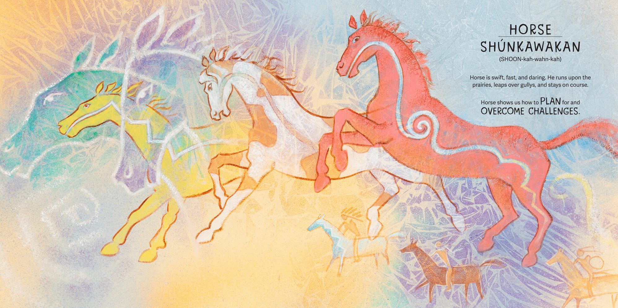 The Animals Speak: The Lakota Way (Wamakashka 'iya: Lakhol Wichoh'a Ki ) (A Picture Book)