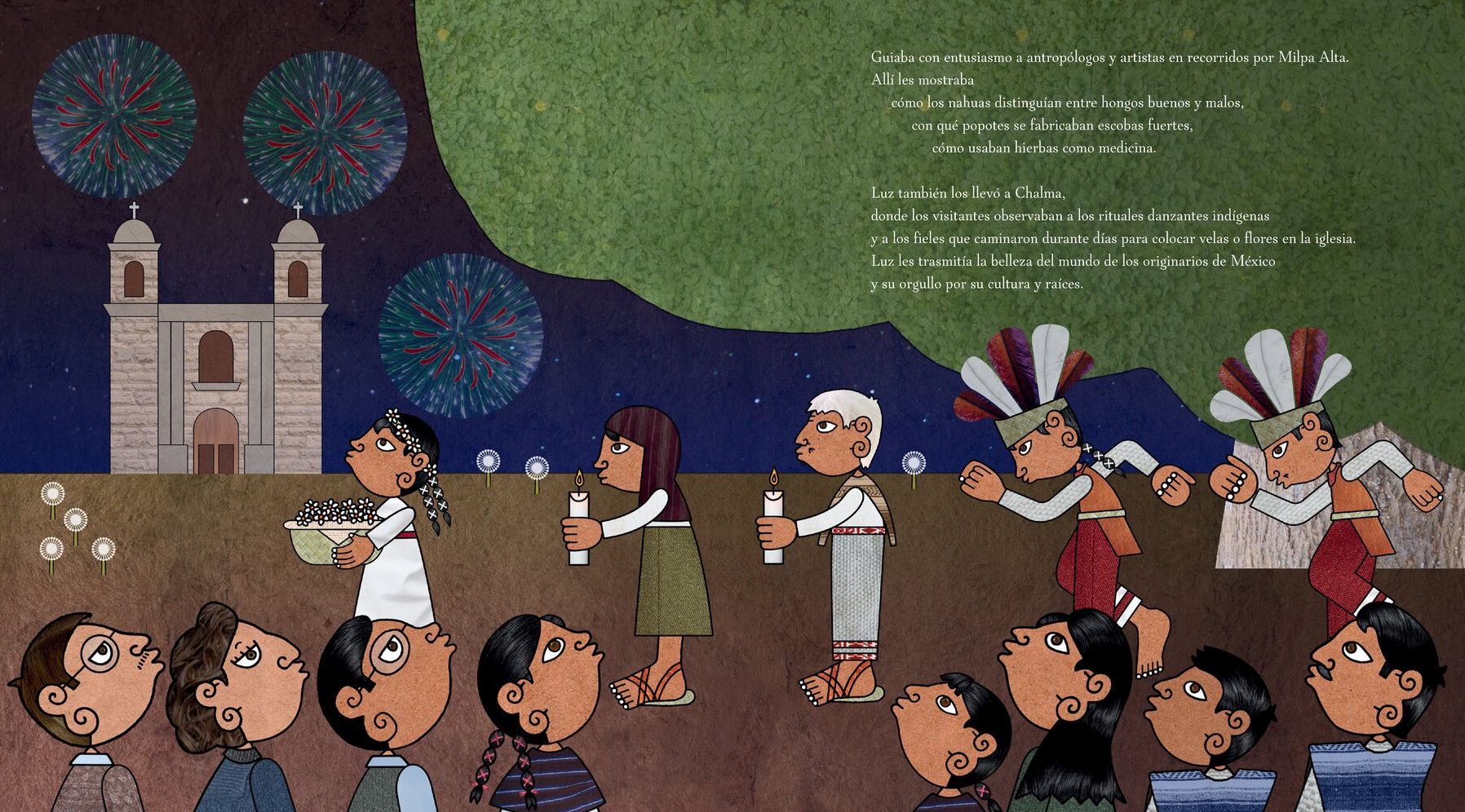 Niña del pueblo de floricanto: Luz Jiménez, hija de los nahuas (Child of the Flower-Song People Spanish Edition)
