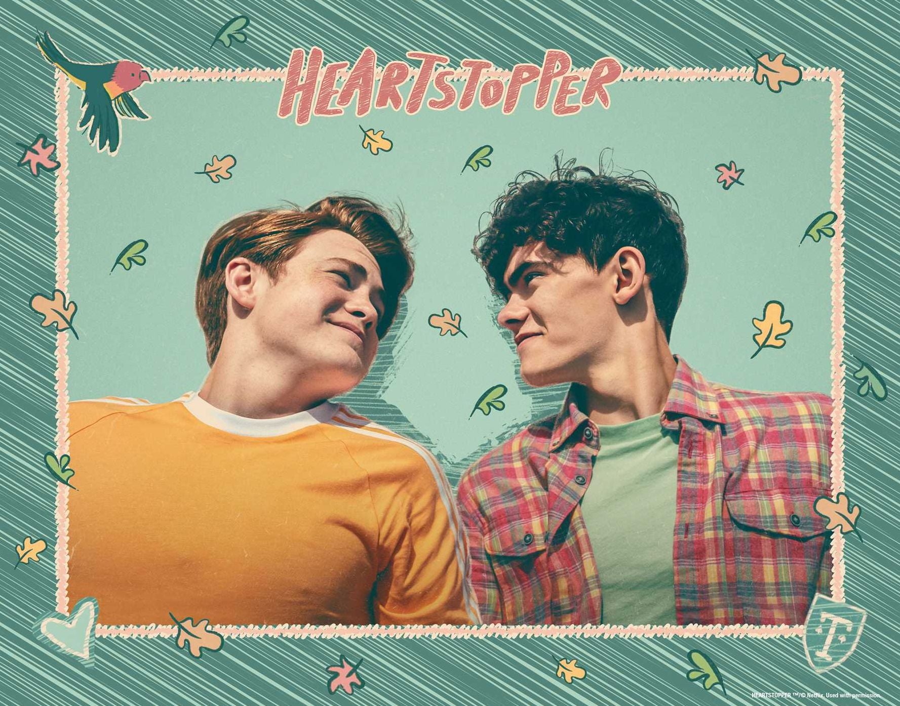 Heartstopper 16-Month 2023-2024 Wall Calendar with Bonus Poster and Love Notes